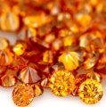 (bild för) Bra Pris Parti Naturlig Cherry Diamant Tot. 1,00 carat Kalibrerad 0,01 ct/st Brilliant 1,3 mm Kvalitet SI Köp Nu!