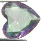 (bild för) Bra Pris Topp Lystrande Multi Färgspelande Mystik Kvarts 1,88 carat Hjärt Slipning Mycket Fin Kvalitet Spännande Matrial för Smyckestillverkare Köp Nu!