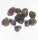 (image for) Good Price Parcel 10 pcs Untreated Rare Rough Uncut Deep Redish Brown Zircon 58,67 carat Natural Crystal Goodlooking Cubic Shape from Africa Purchase Now!