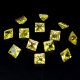 (image for) Good Price Parcel 13 pcs Very Beutiful Vivid Yellow Sapphire 1,91 carat Princess Cut Top Luster & Quality from Songea Tanzania Purchase Now!