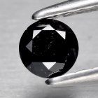 Bra Pris Certifierad Sällsynt Obehandlad Svart Diamant 0,21 carat Brilliant Slipning Mycket Ovanlig från Afrika Köp Nu!
