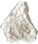 (bild för) Bra Pris Mycket Fin Spännande Samlar Stuff Grå Vit Baryt 140 gram Naturligt Brottstycke med Kristaller på Matrix från Afrika Köp Nu!