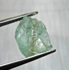Bra Pris Fin Oslipad Ljus Blågrön Apatit 4,72 carat Transparent Naturlig Kristall fr Madagaskar Köp Nu!