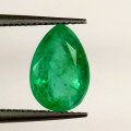 Bra Pris Mycket Sällsynt Etiopisk Vacker Grön Smaragd 2,20 carat Dropp Slipning Fin Kvalitet&Lyster Köp Nu!