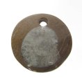 (image for) Good Price Unique Jewelry Fossile Ammonite in Matrix 4,35 gram Polished Pendant with Hole from Morocko Purchase Now!