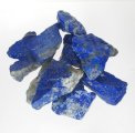 (bild för) Bra Pris Parti 10 st Rå Oslipad Vackert Blå Afgansk Lapis Lazuli 96 gram Brottstycken Bra Kvalitet Köp Nu!