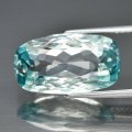 Good Price Certified Very Beutiful Genuine Blue Zircon 9,97 carat Cushion Cut Top Quality & Luster fr Cambodia Purchase Now!