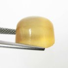 (image for) Good Price Very Unusual Orange Calcite 9,10 carat Oval Cabochon Beutiful Colour from Africa Purchase Now!