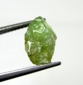 (bild för) Bra Pris Rå Oslipad Fin Oliv Grön Peridot 3,82 carat Naturlig Kristall Transparent-Translucent från Pakistan Köp Nu!