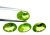 (image for) Good Price Parcel 4 pcs Very Nice Top Green Peridot 4,72 carat Oval Cut Nice Luster & Cheap Quality from Pakistan Purchase Now!
