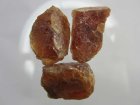 (image for) Good Price Parcel 3 pcs Untreated Nice Orange Spessartite Garneth 87,97 carat Natural Crystal from Afganistan Purchase Now!
