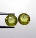 (image for) Good Price Parcel 2 pcs Yellowgreen Sphene (Titianite) 1,97 carat Round Cut Very Good Quality from Madagascar Purchase Now!