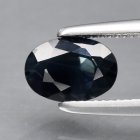 (bild för) Bra Pris Fin Kvalitet Grön Blå Safir 0,71 carat Oval Slipning Härlig Färg från Madagaskar Köp Nu!