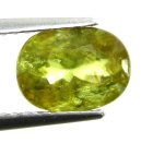 (image for) Good Price Very Beautiful Neon Yellow Green Sphene (Titianite) 1,54 carat Oval Cut Very Fine Quality & Luster from Madagascar Buy Now!