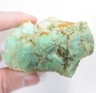 (image for) Good Price Specimen Beautiful Soft Green Opal 159 grams Natural Piece with Opal in Green Cream White and Brown Shade from the Andes of Peru Buy Now!
