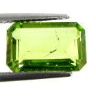 (bild för) Bra Pris Mycket Fin Topp Grön Peridot 4,09 carat Oktagon Slipad Mycket Fin Lyster & Kvalitet från Pakistan Köp Nu!