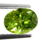 (bild för) Bra Pris Mycket Fin Topp Grön Peridot 1,00 carat Oval Slipad Mycket Fin Lyster & Kvalitet från Pakistan Köp Nu!