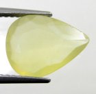 (image for) Good Price Very Nice Yellow Opal 2,03 carat Pear Facet Cut Good Colour & Quality from Mexico Purchase Now!