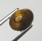 (image for) Good Price Very Nice Tiger´seye 1,21 carat Oval Cabochon Good Quality & Colour´s Pattern from India Purchase Now!