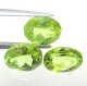 (image for) Good Price Parcel 3 pcs Very Nice Top Green Peridot 3,41 carat Oval Cut Nice Luster & Cheap Quality from Pakistan Purchase Now!