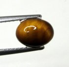 (image for) Good Price Very Nice Tiger´seye 1,52 carat Oval Cabochon Good Quality & Colour´s Pattern from India Purchase Now!