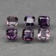 (image for) Good Price Certified 1 pcs Parcel 6 pcs Unheated Purple Red Sapphire 1,12 carat Octagon Cut Nice Luster Tanzania Purchase Now!