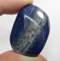 Bra Pris Mycket fin Lapis Lazuli 26,50 gram trumlad Skarp Blå Färg från Afganistan Köp Nu!