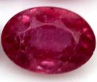 (bild för) Bra Pris Mycket Fin Kvalitet Behandlad Rödrosa Rubin 1,20 carat Oval Fasett Slipad från Madagaskar Köp Nu!