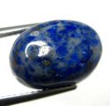 (bild för) Bra Pris Vackert Blå Mönstrad Afgansk Lapis Lazuli 8,90 carat Oval Cabochon Slipning Bra Kvalitet Köp Nu!