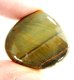 (image for) Good Price Big Very Nice Lusterous Yellow Brown Tiger´seye 53,62 carat Pear Cabochon Very Good Quality & Colour´s Pattern from South Africa Purchase Now!
