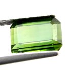 (bild för) Bra Pris Mycket Fin Kvalitet Gulaktigt Grön Turmalin 1,37 carat Oktagon Slipning Mycket Fin Lyster & Färg från Mozambique Köp Nu!