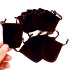 Good Price 12 pcs in a Pack Stylish Velvet Jewelry Bag 65x55 mm with Lace in Brown Color Protect or Store your Gemstone or Jewelry Buy Now! (image for) Good Price 12 pcs in a Pack Stylish Velvet Jewelry Bag 65x55 mm with Lace in Brown Color Protect or Store your Gemstone or Jewelry Buy Now!