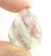 (image for) Good Price Nice Multi Colour Striped Fluorite 44,78 carat Pear Cabochon Cut Good Quality & Colour from India Purchase Now!