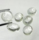 (image for) Good Price Parcel 6 pcs Very Rare Forsterite 4,69 carat Oval/Semi-round Cabochon Collector Stone from Burma Purchase Now!