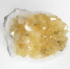 (image for) Good Price Very Beautiful Specimen Sharp Gold Yellow Brown Citrine 200,4 grams Formation of Crystals Superb Quality from Brazil Buy Now!