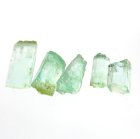 (bild för) Bra Pris Parti 5 st Rå Sällsynt Blåaktigt Grön Smargad Kristall 2,53 carat Naturlig Kristall Transparent-Transl. Afghan Köp Nu!