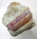 (image for) Good Price Interesting Collection Piece with Red Pink Tourmaline (Rubellite) 51,66 gram Natural Crystal in its Matrix of Quartz from Brazil Purchase Now!