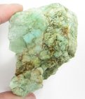 (image for) Good Price Specimen Beautiful Soft Green Opal 123,9 grams Natural Piece with Opal in Green Cream White and Brown Shade from the Andes of Peru Buy Now!