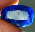 (bild för) Bra Pris Certifierad Ultra Sällsynt Stor Hauyn 2,76 carat Kudd Slipning Otrolig Färg från Afganistan samlarsten Köp Nu!