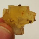 Fina Kubiska Gula Flourit Kristaller i formation 9,5 gram från Marocko