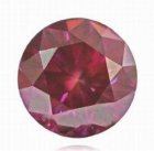 Bra Pris Topp lystrande Naturlig Purpur Rosa Diamant 0,06 carat Brilliant Slipning 2,50 mm Kvalitet SI Köp Nu!