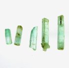 (image for) Parcel 5 pcs Rough Bluish Green Emerald Crystal 2,66 carat Natural Crystal Transparent-Translucent Afghanistan Purchase Now!