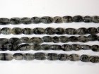 (image for) Rutile quartz approx 75 carat Drilled Polished Oval on string approx 36 cm Good Quality