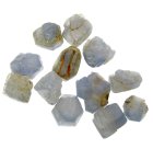 (image for) Good Price Parcel 12 pcs Very Nice Rough Uncut Blue-bluish grey Sapphire 14,54 carat Natural Crystals Good Colour & Quality from Kashmir Pakistan Purchase Now!