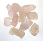 (image for) Good Price Parcel 10 pcs Very Nice Colour Morganite (Pink Beryl) 37,56 carat Natural Crystal Good Quality from Nigeria Purchase Now!