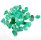 (image for) Good Price Parcel 30 Pcs Rough Uncut Very Rare Vivid Bluish Green Emerald Crystal 8,71 carat Natural Crystal Transparent from Colombia Purchase Now!