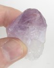 (image for) Good Price Beautiful Untreated Rough Uncut Violet Amethyst Point 21,6 Grams Naturally Terminated Crystal Finest Quality from Brazil Buy it Now!