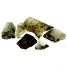(image for) Good Price Parcel 6 pcs High Interesting Small Piece of Ore with Gold Grains in Matrix total 1,29 gram Natural Fragments With Grains Good Quality Exciting Collector's Stuff from Bergslagen Sw