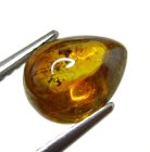 (image for) Good Price Very Rare Yellowish Brown Sphalerite 2,48 carat Pear Cabochon Cut Very Good Quality from Spain Purchase Now!