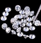 (bild för) Bra Pris Parti Top Wesselton Vit (G) Diamant Tot. 1,00 carat Kalibrerad 0,05 ct/st Brilliant 2,30 mm Kvalitet VS Köp Nu!